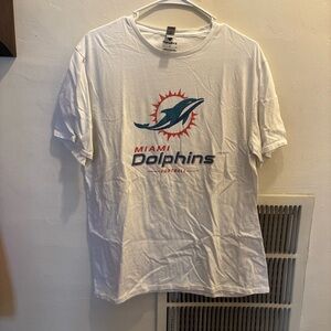 Fanatics White Miami Dolphins Short Sleeve Tee
